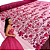 Tule Glitter Floral 3D Bordado LULU - 100% Poliéster  1,30m 250g/m² - Rosa Pink Ro-3 - Imagem 2