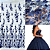 Tule Glitter Floral 3D Bordado LULU - 100% Poliéster  1,30m 250g/m² - Azul Marinho AZ-19 - Imagem 6