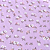 Tecido Oxfordine Estampado Floral digital - 1,50m - Lilas - Imagem 3