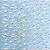 Tecido Oxfordine Estampado Floral digital - 1,50m - Azul - Imagem 2