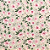 Tecido Oxford Estampado | 1m X 1,47 | Floral Rosas Fundo Bege HO3357-3 - Imagem 4