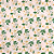 Tecido Oxford Estampado | 1m X 1,47 | Floral Branco Fundo Salmão HO3363-2 - Imagem 3