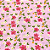 Tecido Oxford Estampado | 1m X 1,47 | Floral Rosa HO3914-3 - Imagem 2