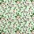 Tecido Oxford Estampado | 1m X 1,47 | Floral Rosas Fundo Verde HO3916-2 - Imagem 3