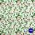 Tecido Oxford Estampado | 1m X 1,47 | Floral Rosas Fundo Verde HO3916-2 - Imagem 1