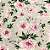 Tecido Oxford Estampado | 1m X 1,47 | Floral Rosa e Branco Fundo Bege HO3918-3 - Imagem 4