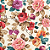 Tricoline Estampada Bahamas Soft Premium - 0,50cm X 1,50m 100% Algodao - Des. 8093 V002 - Imagem 2