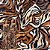 Tecido Viscose Estampada Digital - 1m X 1,50m - Animal Print Tigre 16817F-UN - Imagem 2