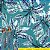 Tecido Viscose Estampada Digital - 1m X 1,50m - Folhagem Azul I7013C-UN - Imagem 5