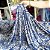 Malha Liganete Estampada - 1m X 1,60m - 564 Azul Iris - Imagem 3