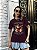 T-SHIRT URSINHO TEDDY BUDDY MARSALA - Imagem 1