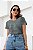 T-SHIRT JESUS IS DTF CINZA - Imagem 1