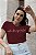 T-SHIRT IMAGE OF GOD DTF MARSALA - Imagem 1