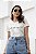 T-SHIRT IMAGE OF GOD DTF BRANCO - Imagem 1