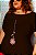 T-SHIRT PLUS SIZE FLOR I LOVE DTF CHOCOLATE - Imagem 1