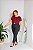 T-SHIRT PLUS SIZE FLOR I LOVE DTF MARSALA - Imagem 1