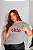 T-SHIRT PLUS SIZE CHIC DTF CINZA - Imagem 1