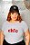 T-SHIRT PLUS SIZE CHIC DTF BRANCO - Imagem 1