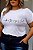 T-SHIRT PLUS SIZE IMAGE OF GOD DTF BRANCO - Imagem 1