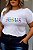 T-SHIRT PLUS SIZE JESUS IS DTF BRANCO - Imagem 1