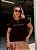 T-SHIRT BLESSED DTF CHOCOLATE - Imagem 1