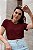 T-SHIRT LISA MARSALA - Imagem 1
