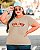 T-SHIRT PLUS SIZE URSO NEW YORK DTF BEGE XG - Imagem 1