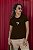 T-SHIRT CORAÇÃO DTF CHOCOLATE - Imagem 1