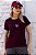 T-SHIRT CORAÇÃO DTF MARSALA - Imagem 1