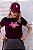 T-SHIRT SOU AMADA JO 3:16 DTF MARSALA - Imagem 1