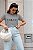 T-SHIRT VOGUE ESPANA DTF CINZA - Imagem 1