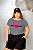 T-SHIRT PLUS SIZE SOU AMADA JO 3:16 DTF CINZA XG - Imagem 1