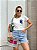 T-SHIRT TÉDIO DIVERTIDAMENTE DTF BRANCO - Imagem 1