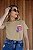 T-SHIRT VERGONHA DIVERTIDAMENTE DTF BEGE - Imagem 1