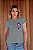 T-SHIRT MEDO DIVERTIDAMENTE DTF CINZA - Imagem 1