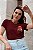 T-SHIRT RAIVA DIVERTIDAMENTE DTF MARSALA - Imagem 1
