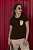 T-SHIRT ALEGRIA DIVERTIDAMENTE DTF CHOCOLATE - Imagem 1