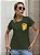 T-SHIRT ALEGRIA DIVERTIDAMENTE DTF VERDE MILITAR - Imagem 1