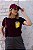 T-SHIRT ALEGRIA DIVERTIDAMENTE DTF MARSALA - Imagem 1