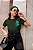 T-SHIRT INVEJA DIVERTIDAMENTE DTF VERDE MILITAR - Imagem 1