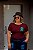 T-SHIRT PLUS SIZE INVEJA DIVERTIDAMENTE DTF MARSALA XG - Imagem 1