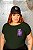 T-SHIRT PLUS SIZE MEDO DIVERTIDAMENTE DTF VERDE MILITAR XG - Imagem 1