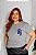 T-SHIRT PLUS SIZE TÉDIO DIVERTIDAMENTE DTF CINZA XG - Imagem 2