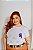 T-SHIRT PLUS SIZE TÉDIO DIVERTIDAMENTE DTF BRANCO XG - Imagem 1