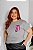 T-SHIRT PLUS SIZE VERGONHA DIVERTIDAMENTE DTF CINZA XG - Imagem 1