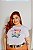 T-SHIRT PLUS SIZE IT'S OKAY DIVERTIDAMENTE DTF BRANCO XG - Imagem 1