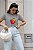 T-SHIRT MORANGO STAY SWEET DTF CINZA - Imagem 1