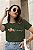 T-SHIRT MORANGOS STRANWBERRY DTF VERDE MILITAR - Imagem 1