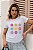 T-SHIRT FLORES MARGARIDAS DTF BRANCO - Imagem 1