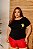 T-SHIRT PLUS SIZE LIMÃO DTF XG - Imagem 1